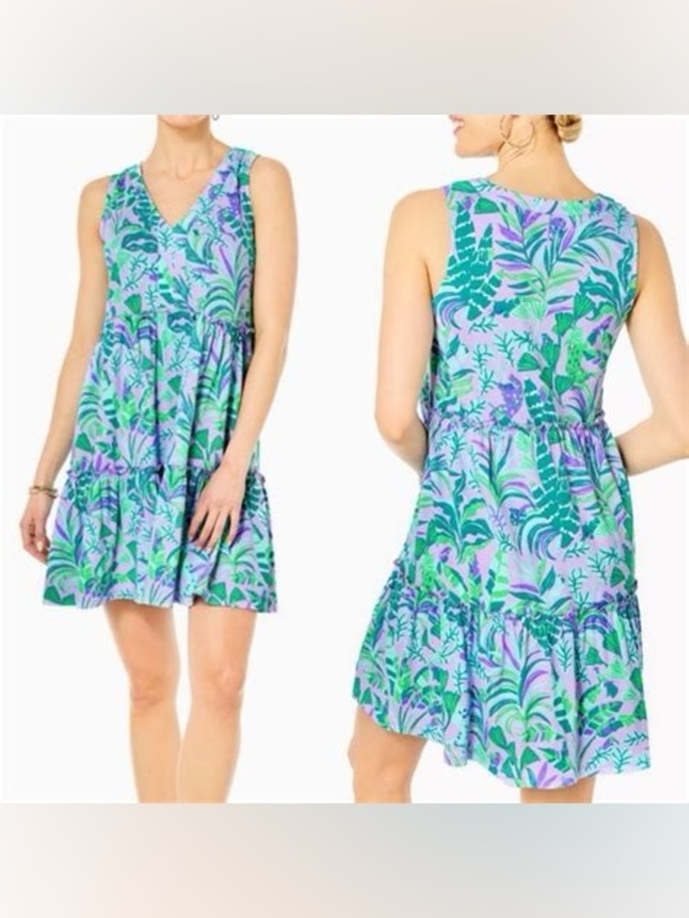 Lilly Pulitzer Lorina Tiered Swing Dress